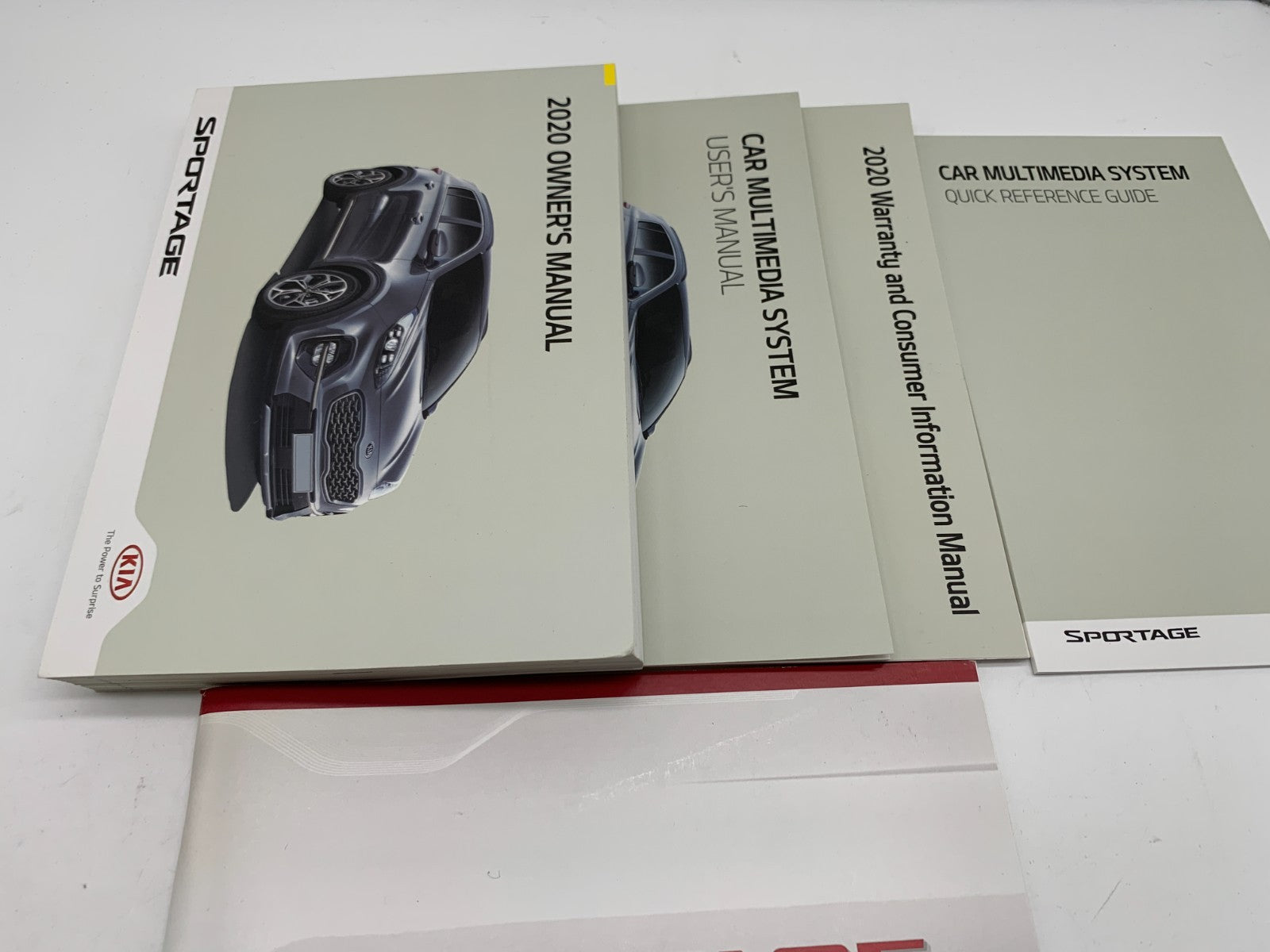 2020 Kia Sportage Owners Manual Set OEM B04B27011