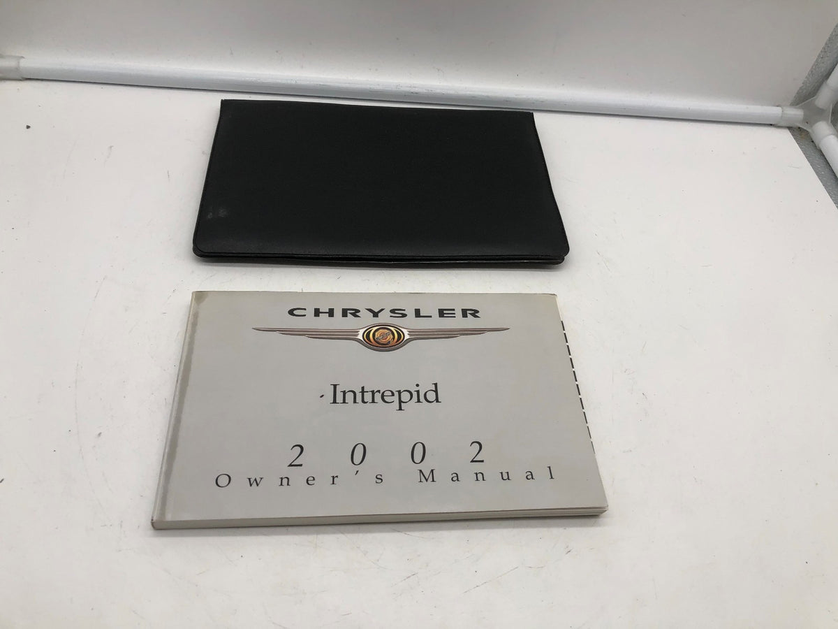 2002 Chrysler Intrepid Owners Manual with Case OEM R01B50005
