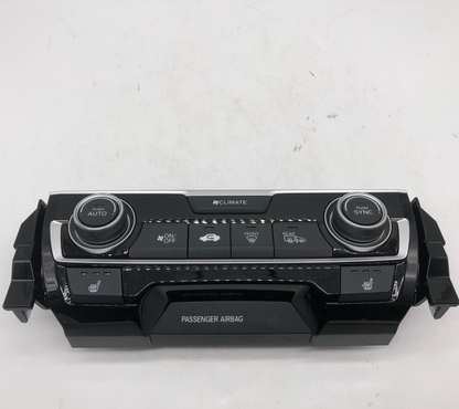 2016-2018 Honda Civic AC Heater Climate Control Unit OEM E03B39073
