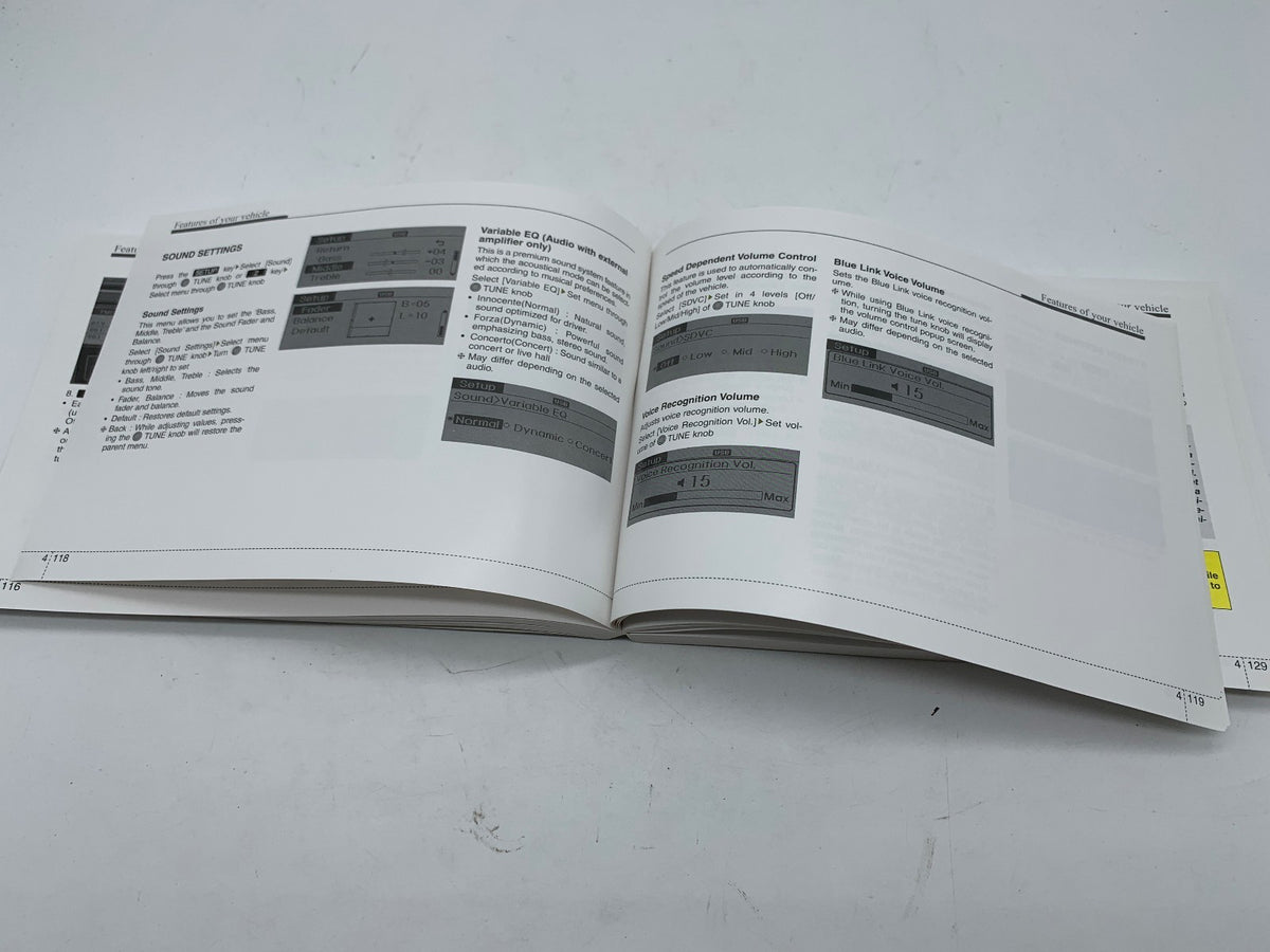 2013 Hyundai Sonata Owners Manual OEM R01B20017