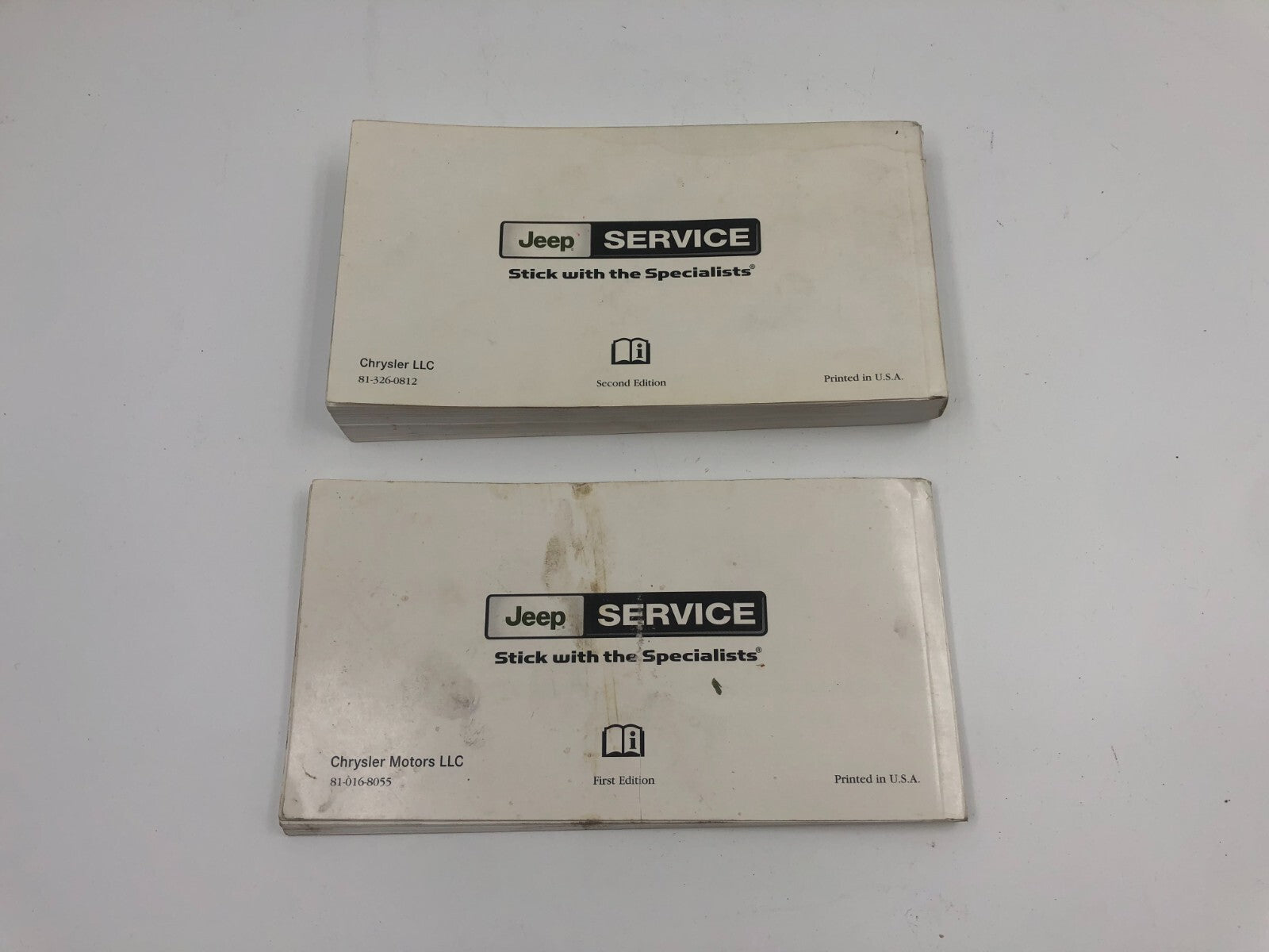 2008 Jeep Patriot Owners Manual Set OEM R01B11007