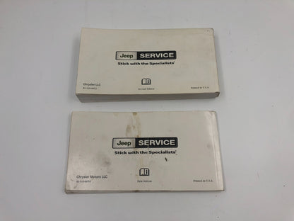 2008 Jeep Patriot Owners Manual Set OEM R01B11007