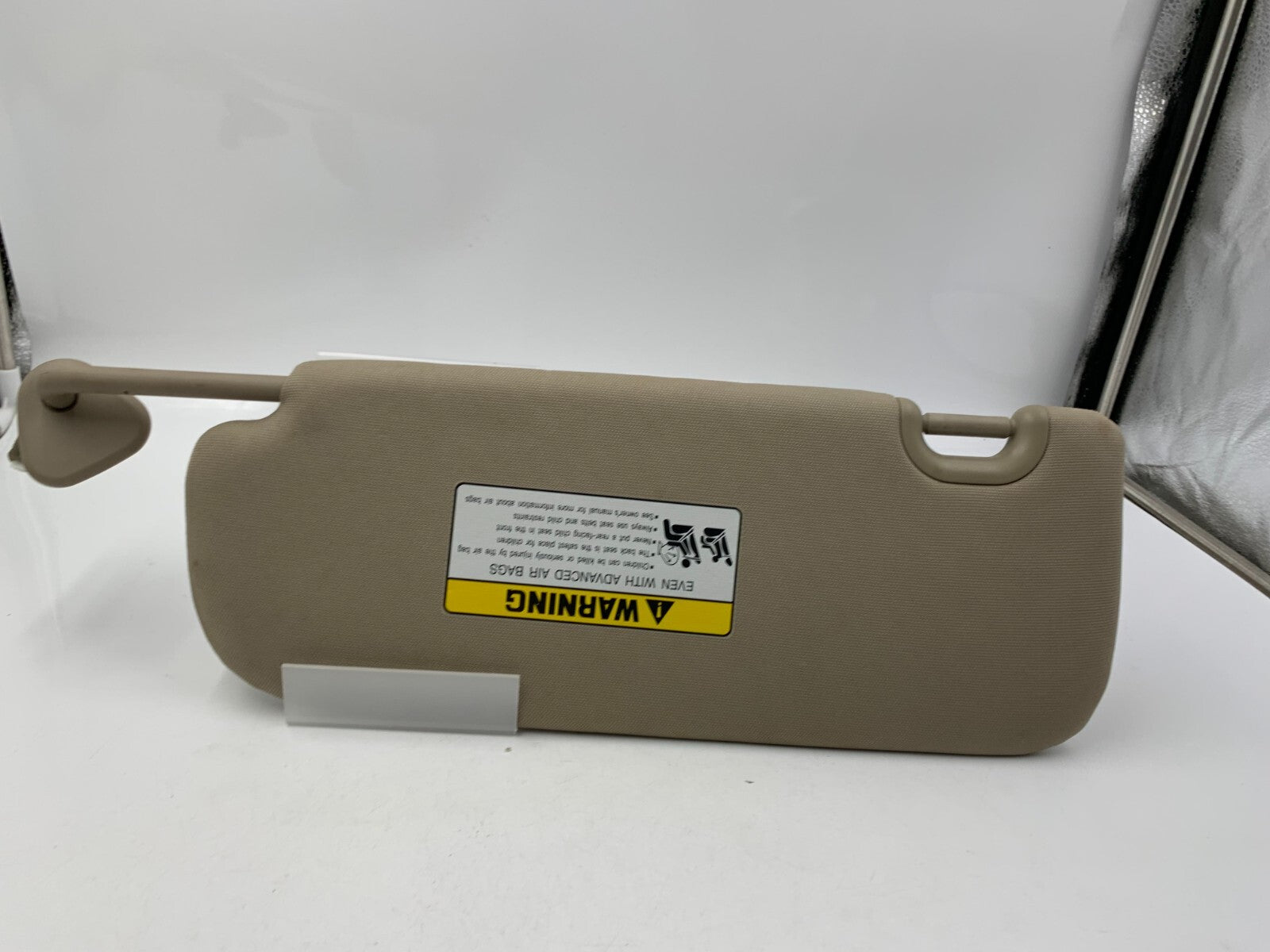 2013-2019 Hyundai Santa Fe Passenger Sun Visor Beige OEM B04B35014