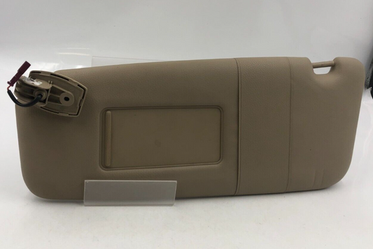 2006-2009 BMW 535i Driver Sun Visor Tan Illuminated OEM D02B06050