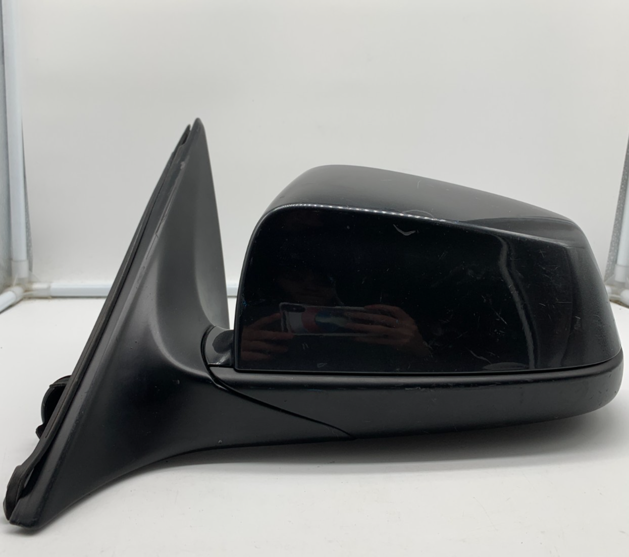 2011-2012 BMW 740i Driver Side View Power Door Mirror Black OEM C04B62022
