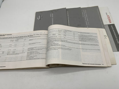 2012 Nissan Xterra Owners Manual Set OEM