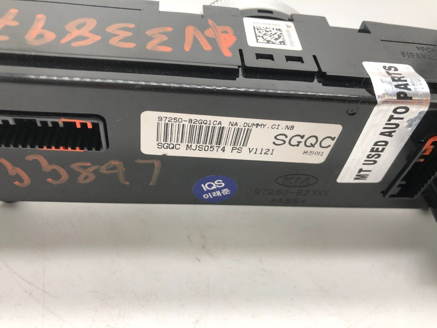 2017-2019 Kia Soul AC Heater Climate Control Unit OEM C02B51007