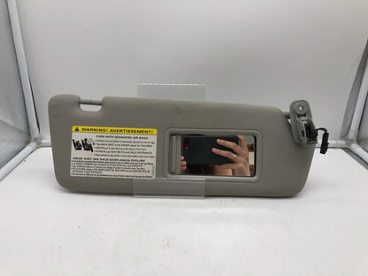 2002-2008 Audi A4 Sedan Passenger Sun Visor Gray Illuminated OEM C02B51009