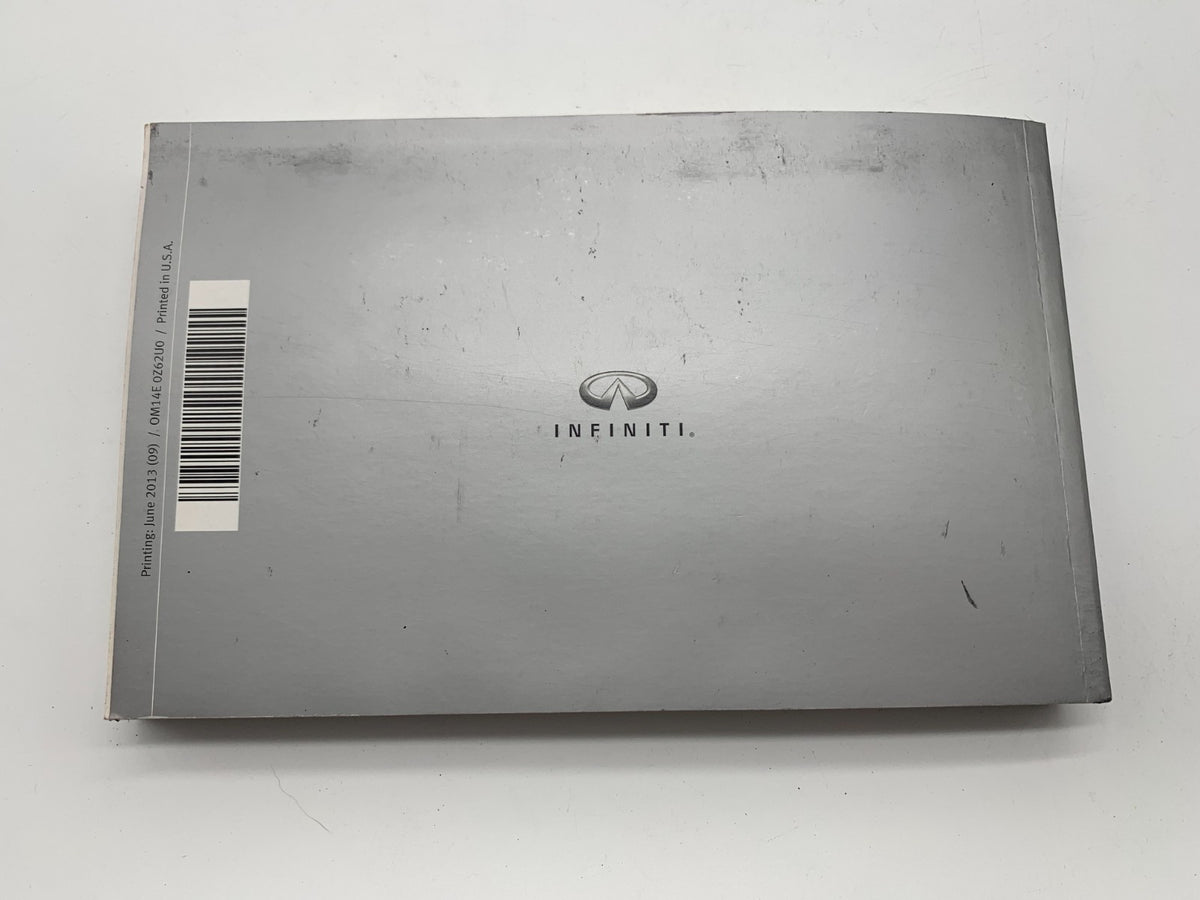 2014 Infiniti QX80 QX 80 Owners Manual Set OEM
