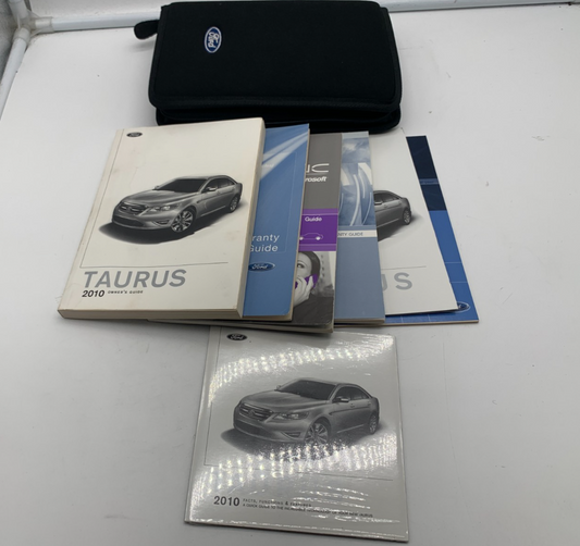 2010 Ford Taurus Owners Manual Set with Case OEM B04B19015