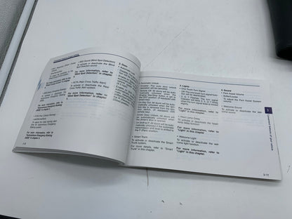 2018 Hyundai Sonata Owners Manual with Case OEM R01B25016