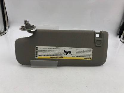 2011-2016 Chevrolet Cruze Passenger Sun Visor Gray OEM B01B15037