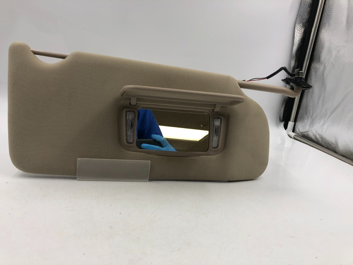 2005-2009 Buick LaCrosse Allure Passenger Sun Visor Tan OEM D01B11077