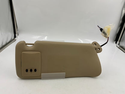 2003-2007 Cadillac CTS Driver Sun Visor Tan Illuminated OEM A01B29062
