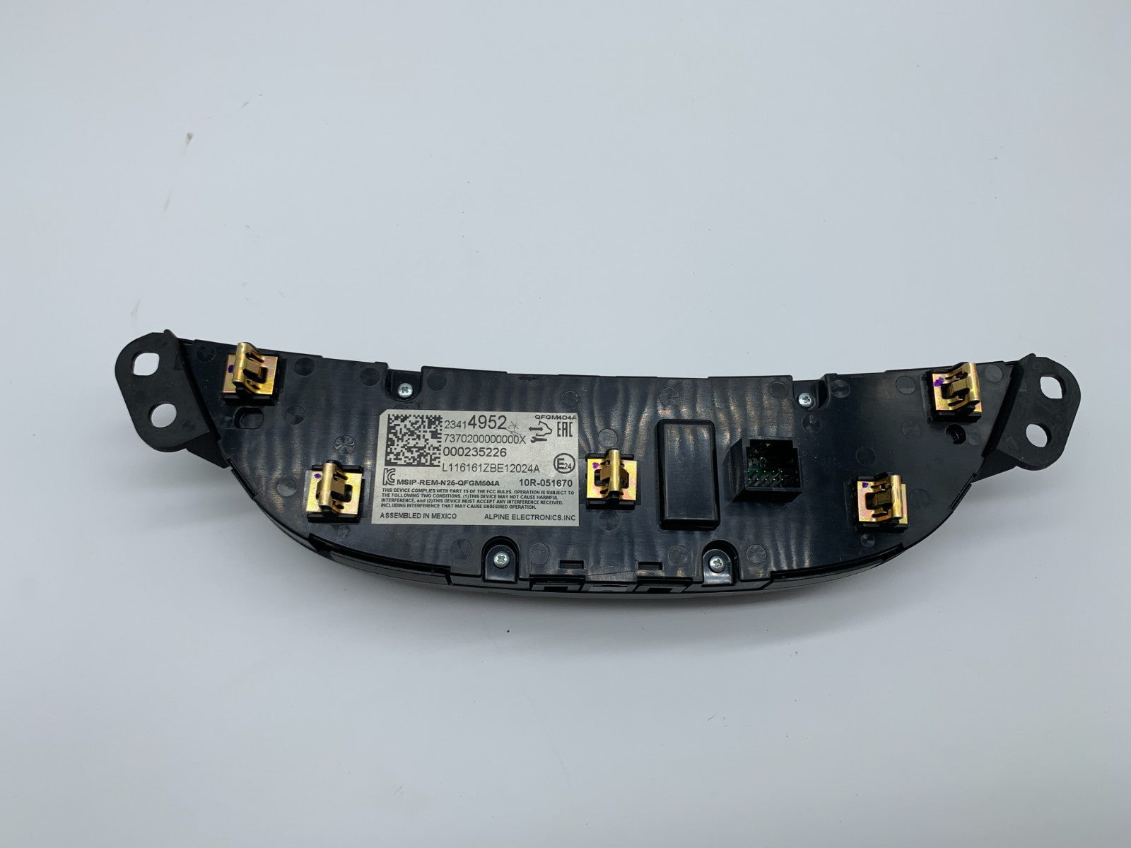 2016-2017 Chevrolet Malibu Climate Control AC Heater Unit OEM D02B64018