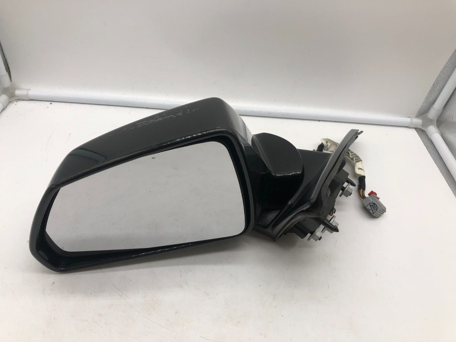 2008-2014 Cadillac CTS Driver Side View Power Door Mirror Black OEM A01B12005