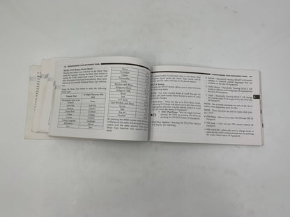 2007 Chrysler Sebring Owners Manual OEM C01B53017