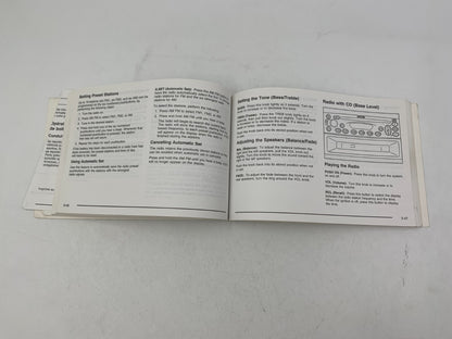 2005 Saturn Ion Owners Manual OEM E02B50017