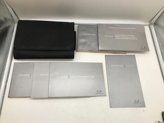 2014 Infiniti Q50 Q 50 Owners Manual Set with Case OEM D01B41066