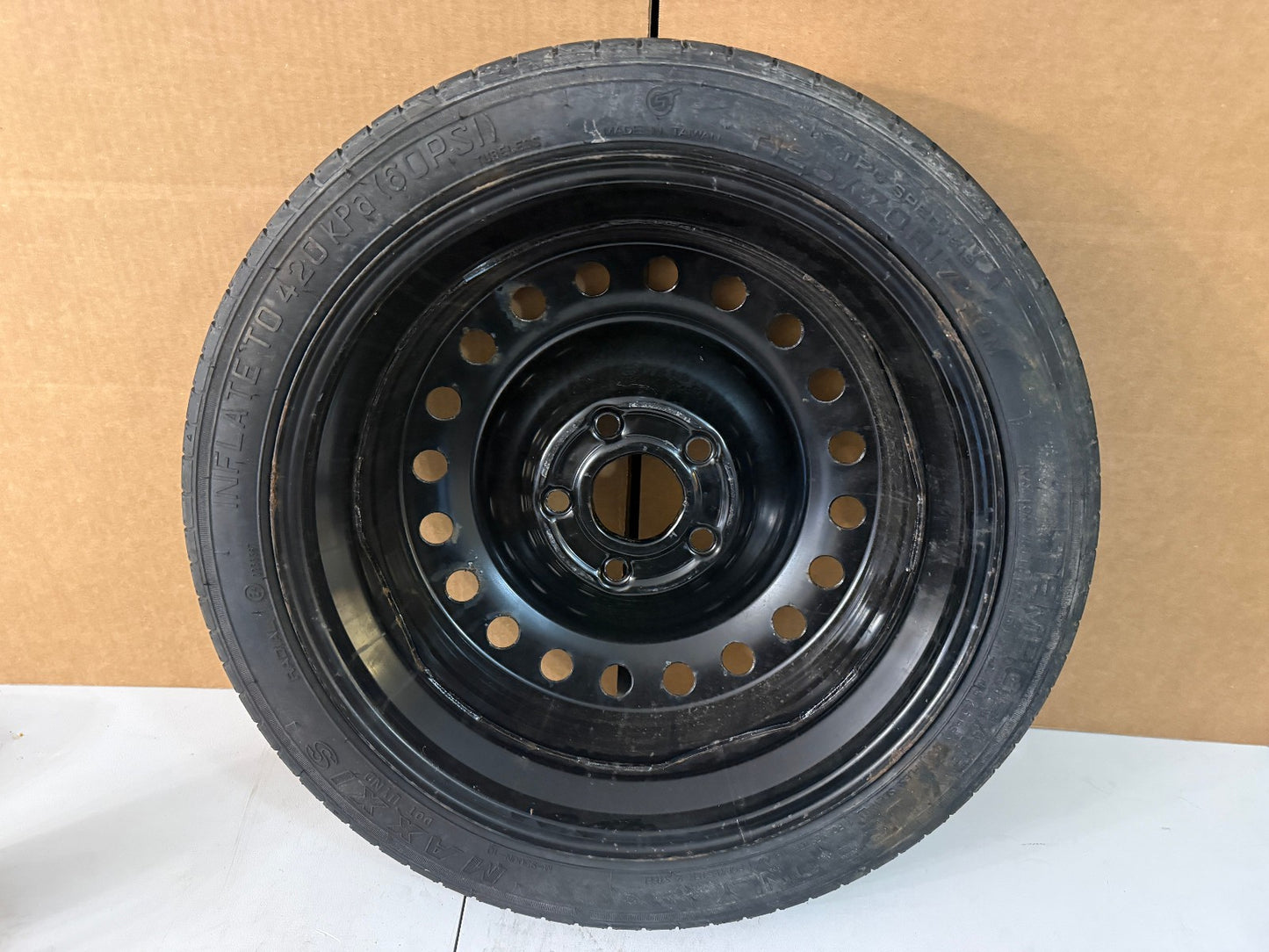 2010-2016 Buick Lacrosse Impala 17" Spare Tire Compact Donut Wheel T125/70R17