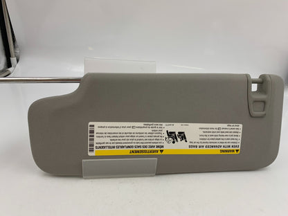 2008-2012 Chevrolet Malibu Passenger Sun Visor Gray OEM D02B02053
