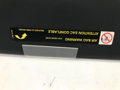 2008-2011 Audi S5 Passenger Sun Visor Black Illuminated OEM C03B42082
