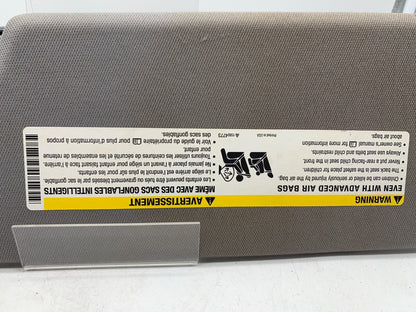 2016-2023 Chevrolet Malibu Passenger Sun Visor Gray Illuminated OEM A04B52037