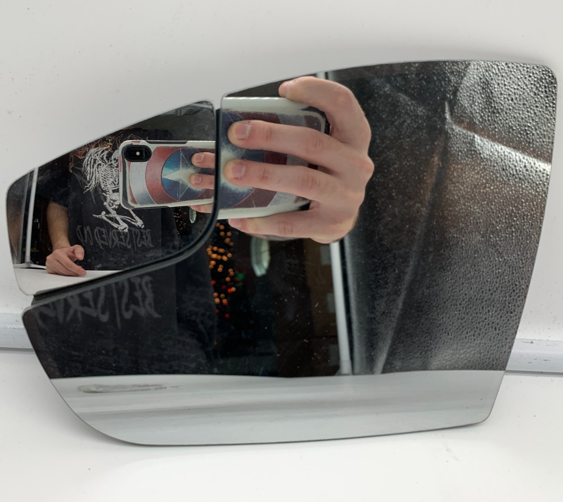 2015-2018 Ford Focus Driver Side View Power Door Mirror Glass Only OEM E02B38006