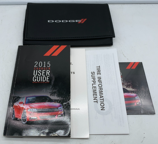 2015 Dodge Charger Owners Manual Set with Case OEM B01B44005