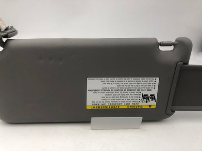 2006-2009 Toyota Rav4 Passenger Sun Visor Gray Illuminated OEM A04B28036