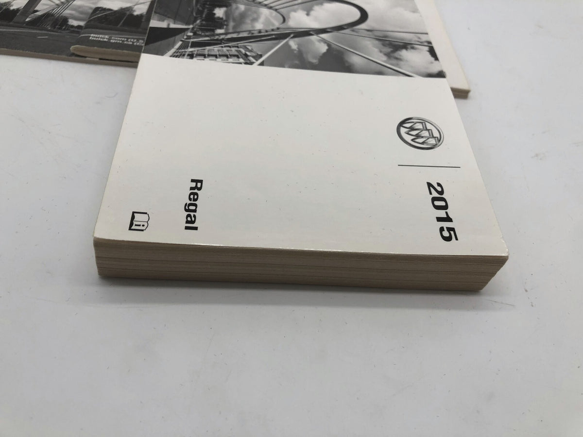 2015 Buick Regal Owners Manual Set with Case OEM R01B20015