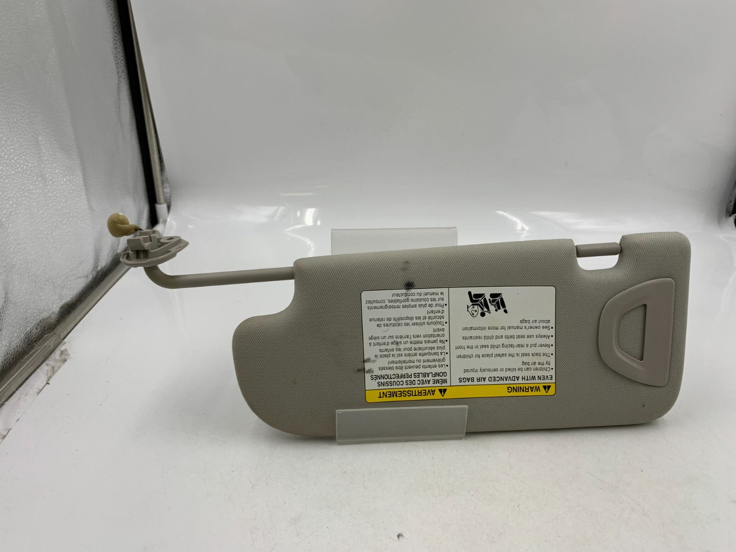 2014-2022 Infiniti Q50 Passenger Sun Visor Gray Illuminated OEM A01B28040