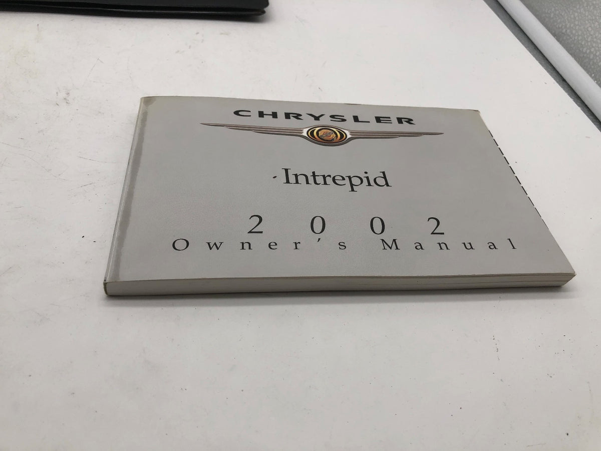 2002 Chrysler Intrepid Owners Manual with Case OEM R01B50005