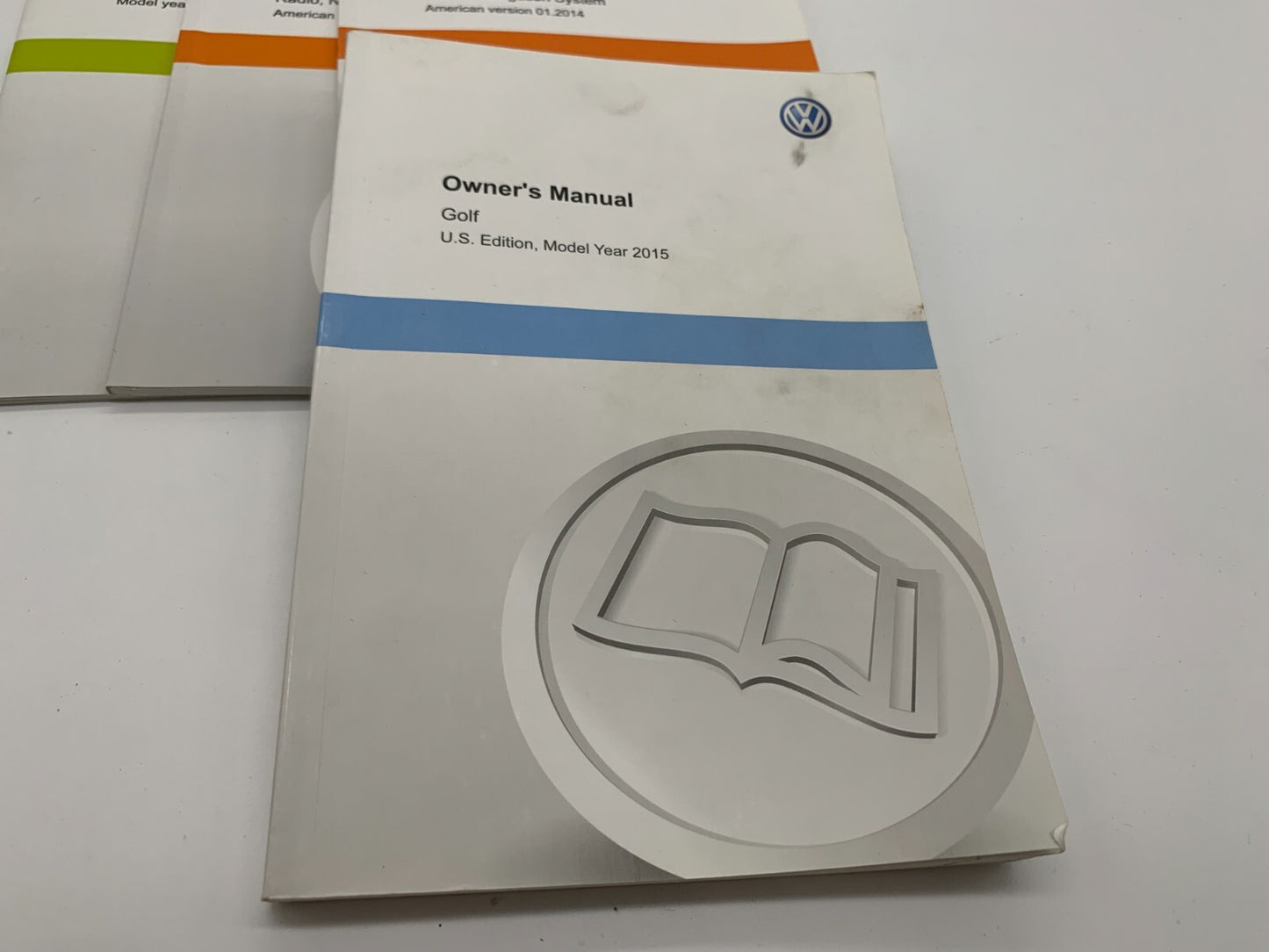 2015 Volkswagen Jetta Owners Manual Set with Case OEM D03B10002