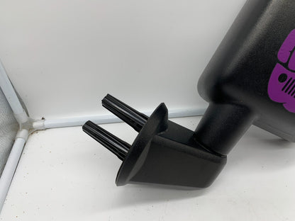 2015-2017 Jeep Wrangler Driver Side View Manual Door Mirror Black