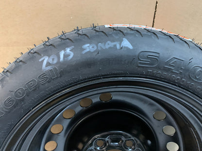 2015-2020 Hyundai Sonata 16" Spare Tire Wheel Compact Donut T125/80D16 OEM