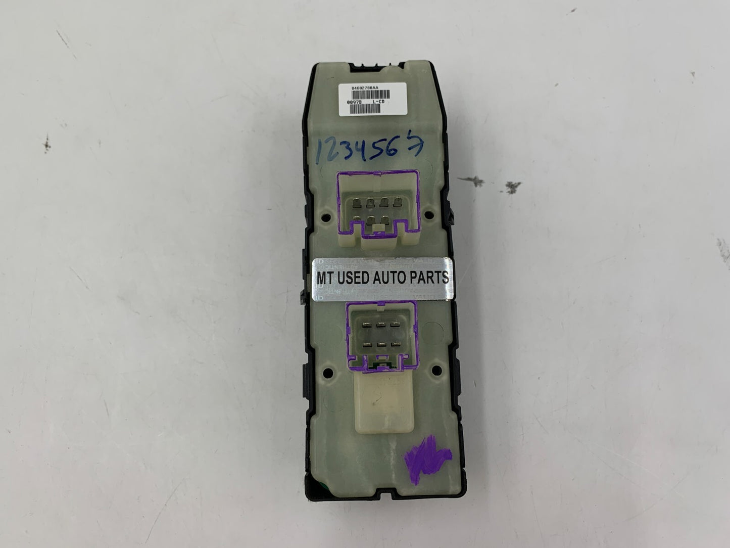 2007-2008 Dodge Magnum Master Power Window Switch OEM D04B46012