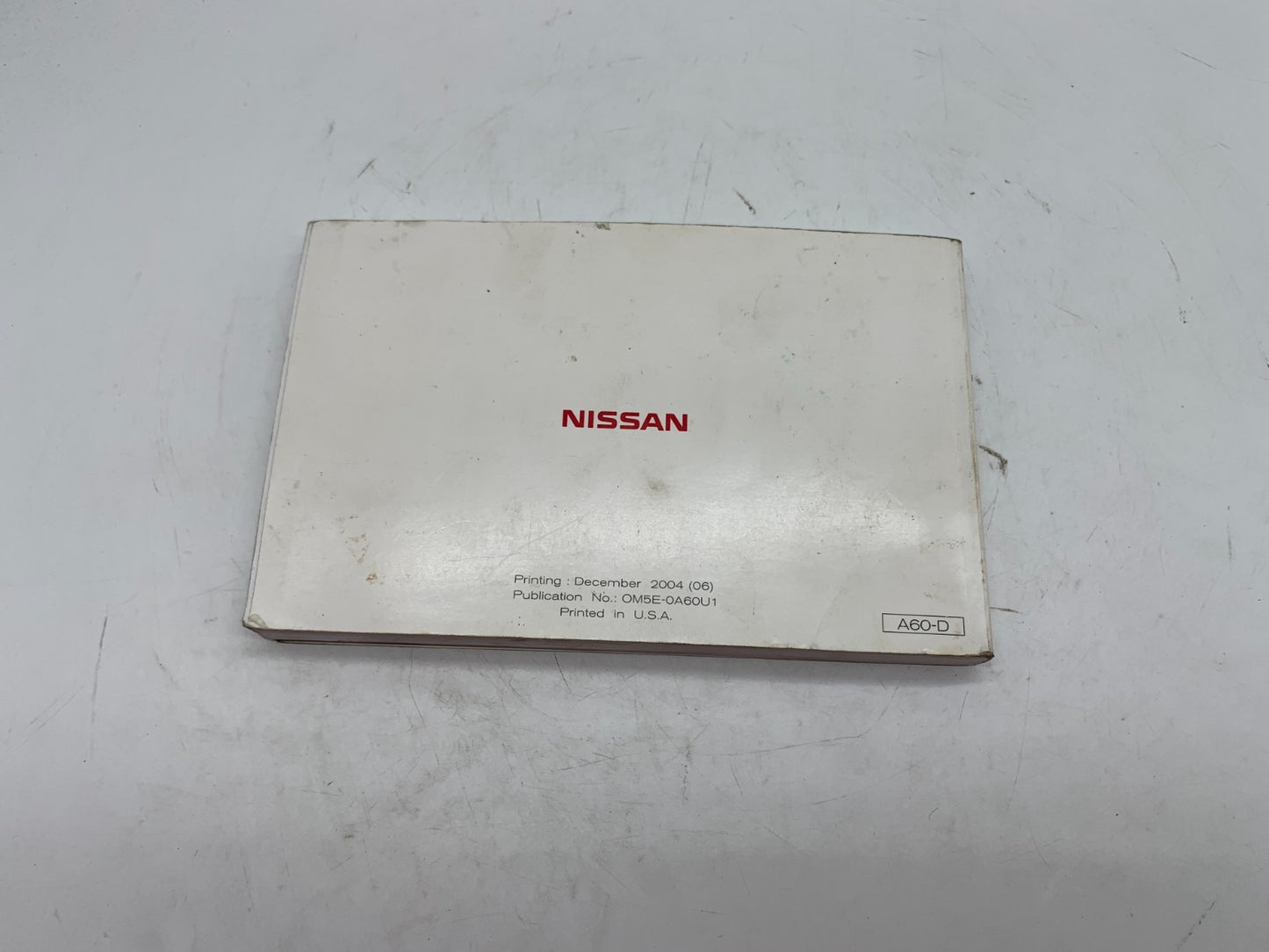 2005 Nissan Titan Owners Manual OEM B03B35007