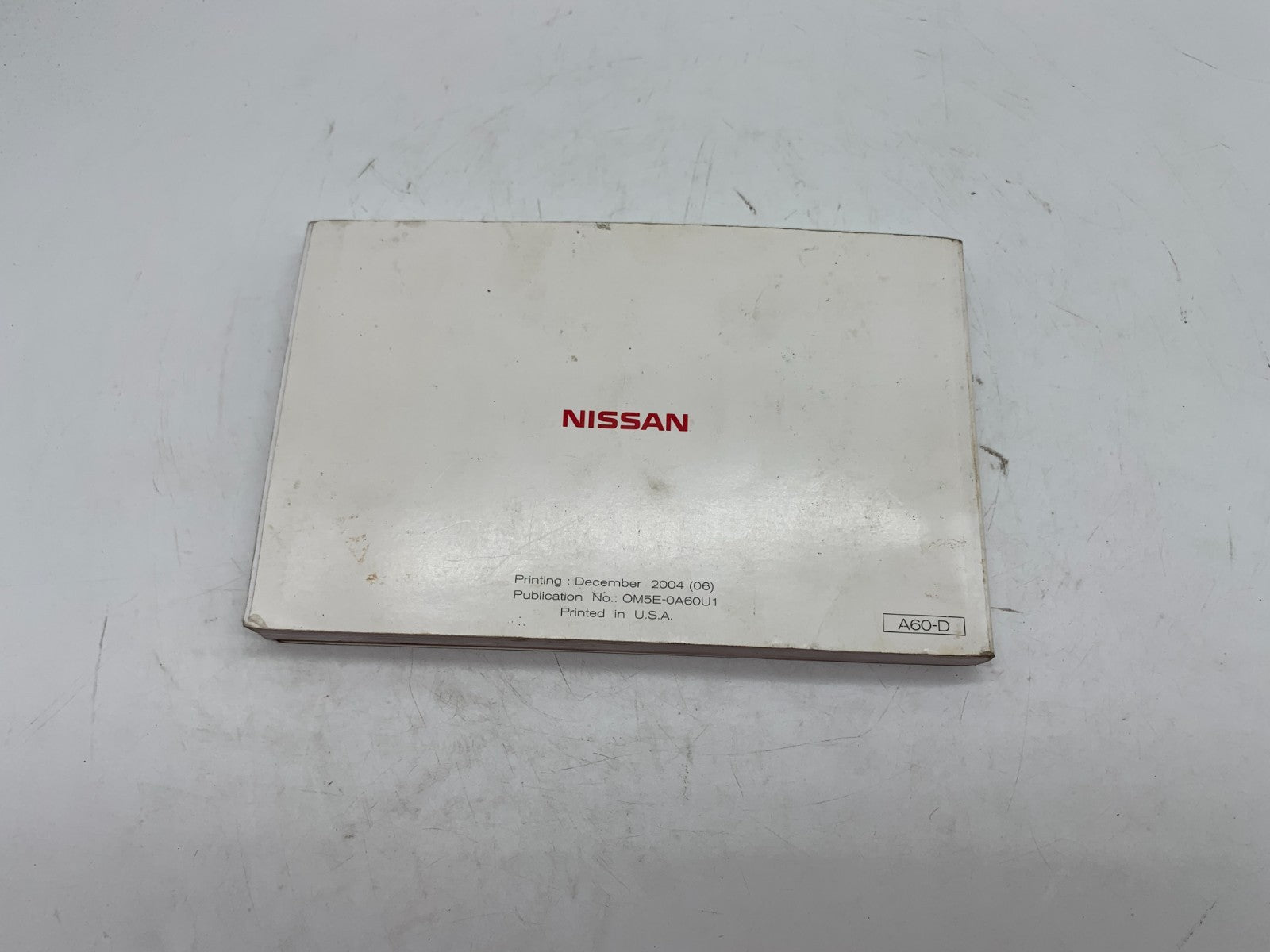 2005 Nissan Titan Owners Manual OEM B03B35007