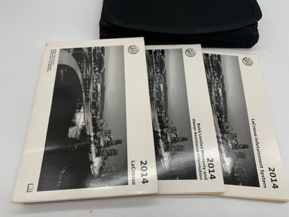 2014 Buick Lacrosse Owners Manual Set with Case OEM C01B08012