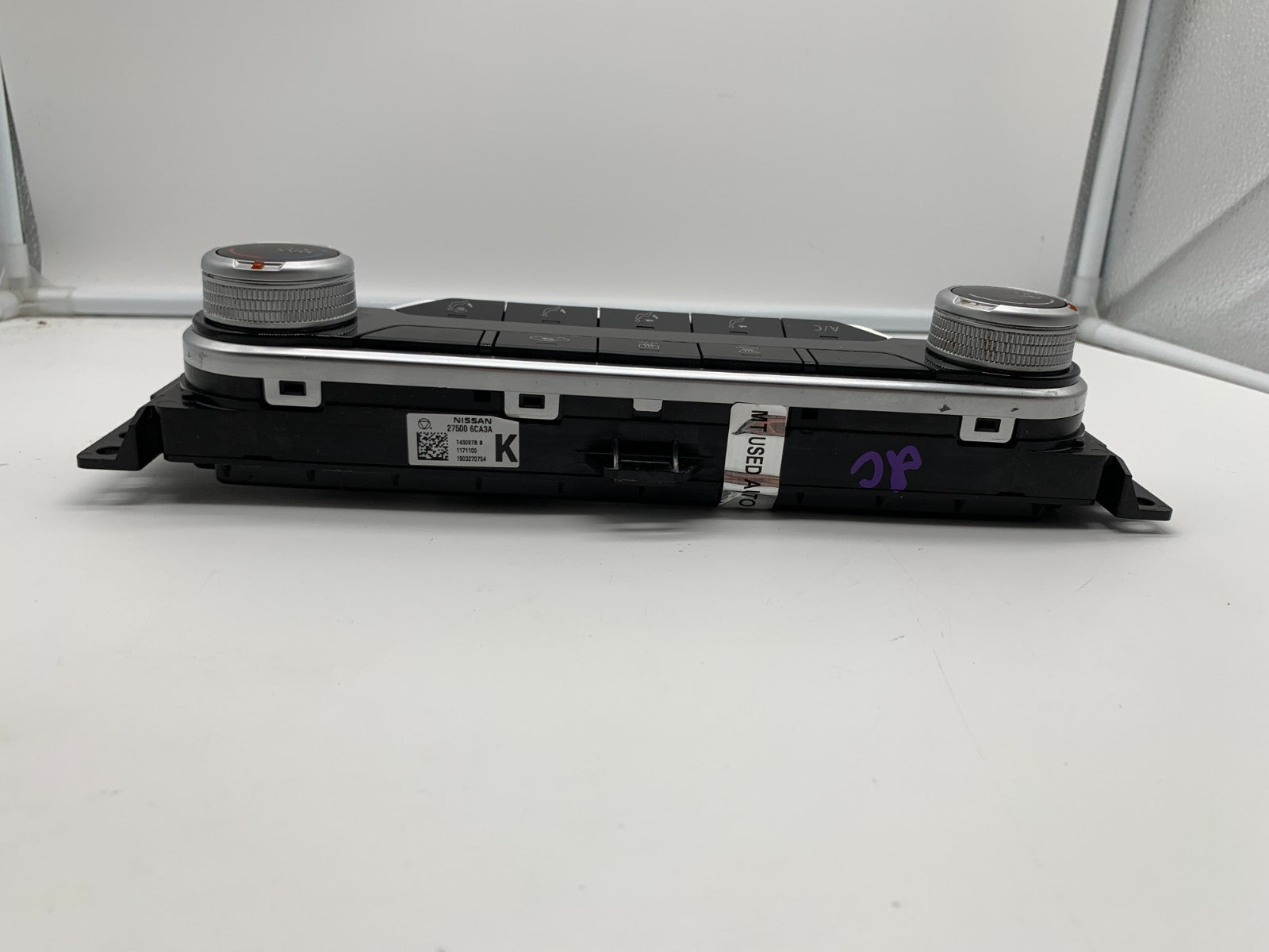 2019-2023 Nissan Altima AC Heater Climate Control Unit OEM C01B15006