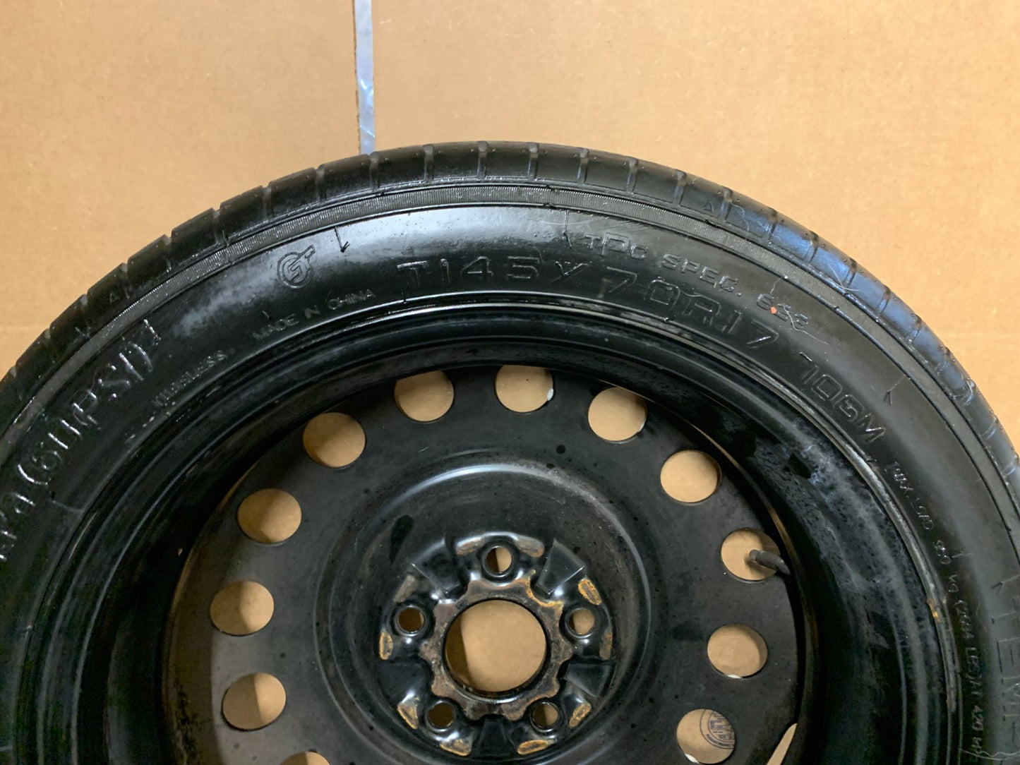 2007-2014 Ford Edge Spare Tire 17" Wheel Compact Donut T145/70R17