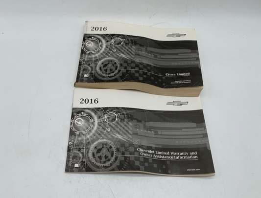 2016 Chevrolet Cruze Limited Owners Manual OEM B01B04004