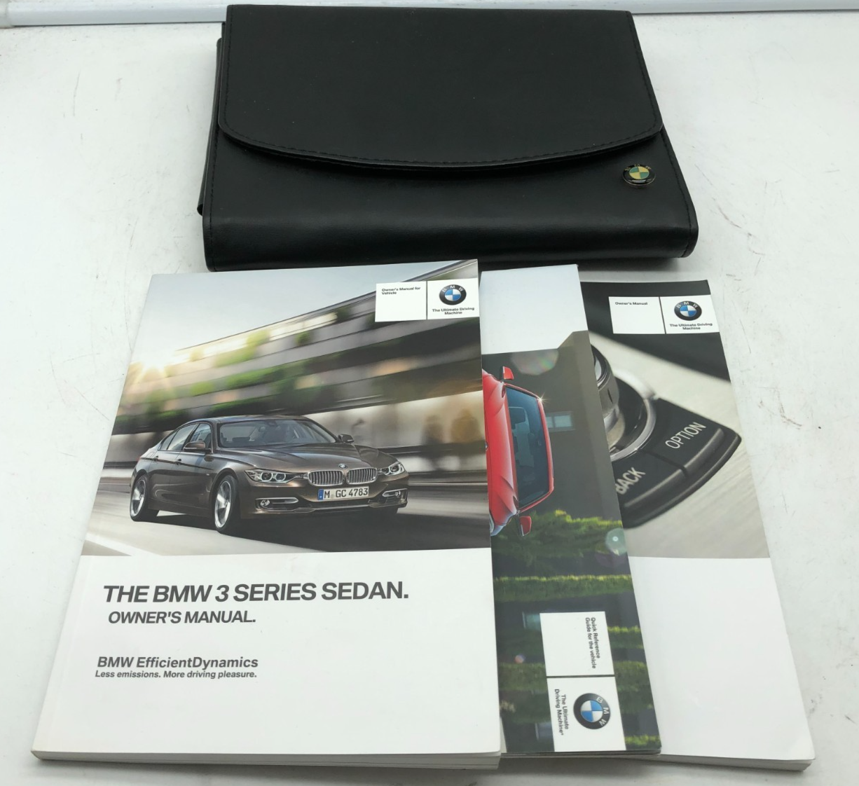 2013 BMW 3 Series Owners Manual Set with Case OEM D03B08008