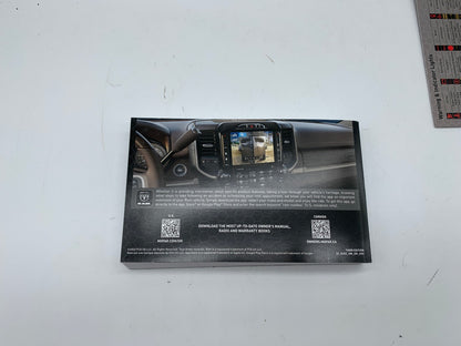 2022 Ram 1500 Owners Manual Set OEM D03B34013