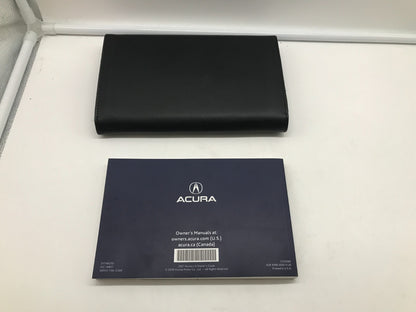 2021 Acura ILX Owners Manual Set with Leather Case OEM D01B56059