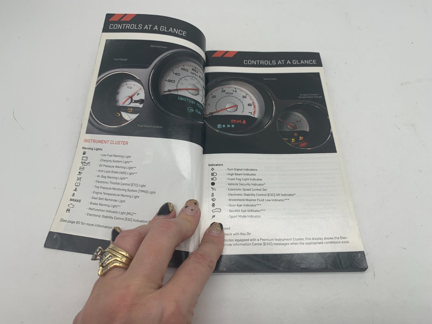 2013 Dodge Challenger Owners Manual Set with Case OEM