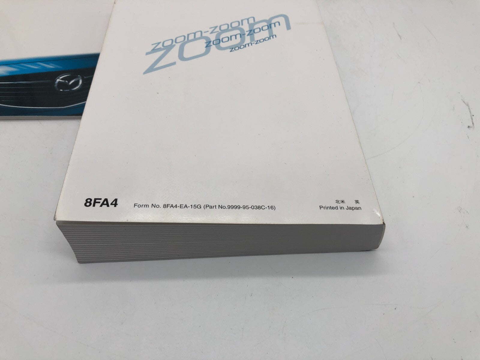 2014 Mazda 3 Owners Manual Set with Case OEM E01B23010