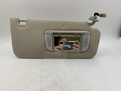 2015-2023 Subaru Legacy Passenger Sun Visor Beige Illuminated OEM B01B40046