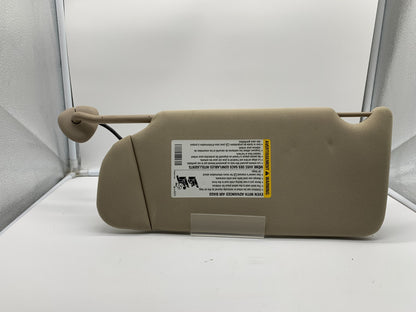 2005-2009 Buick LaCrosse Passenger Sun Visor Tan Illuminated OEM C04B20020